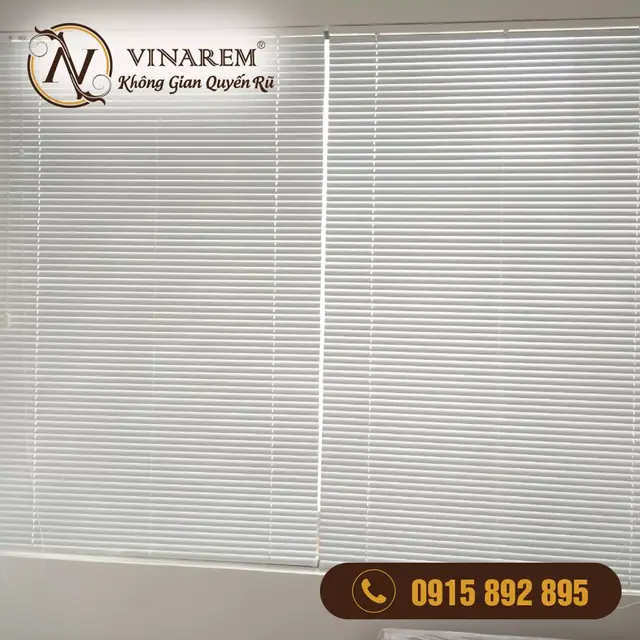 Rèm sáo nhôm cho văn phòng