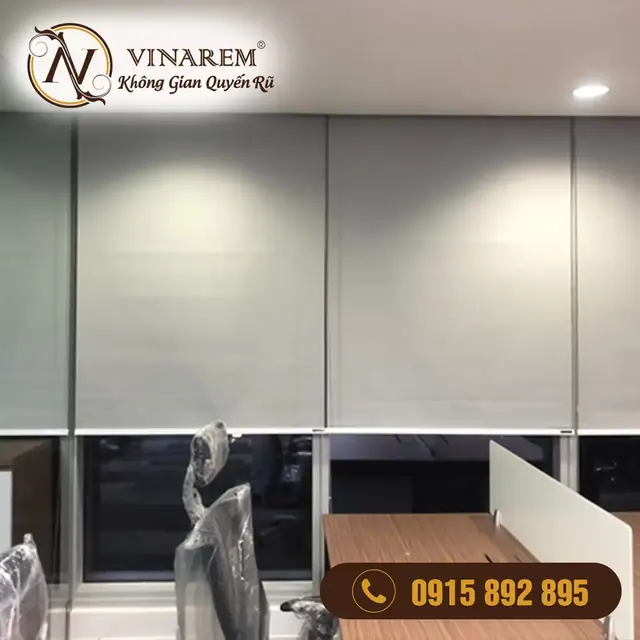 Rèm cuốn cửa sổ – Văn phòng VP10
