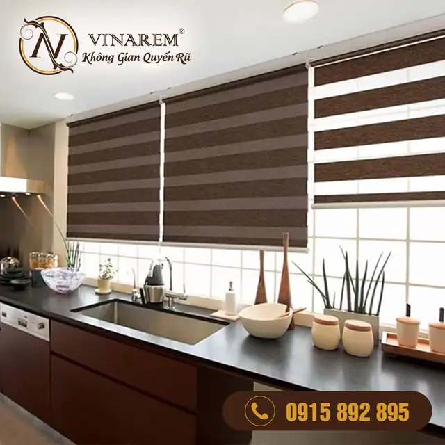Rèm cầu vồng tự động smarthome cho cửa sổ phòng ngủ