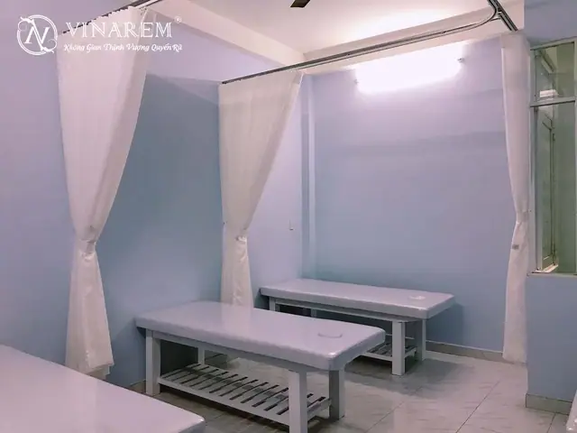 Rèm vải voan cao cấp cho Spa – Spa SP06