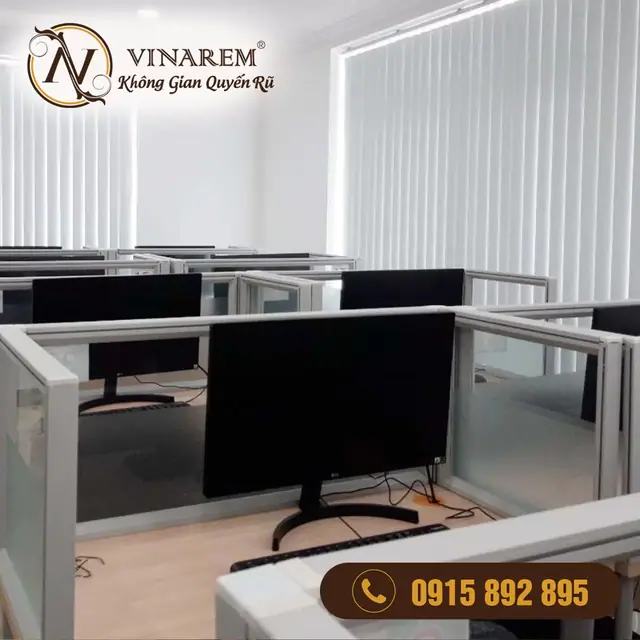 Rèm sáo dọc cửa sổ cao cấp VP19