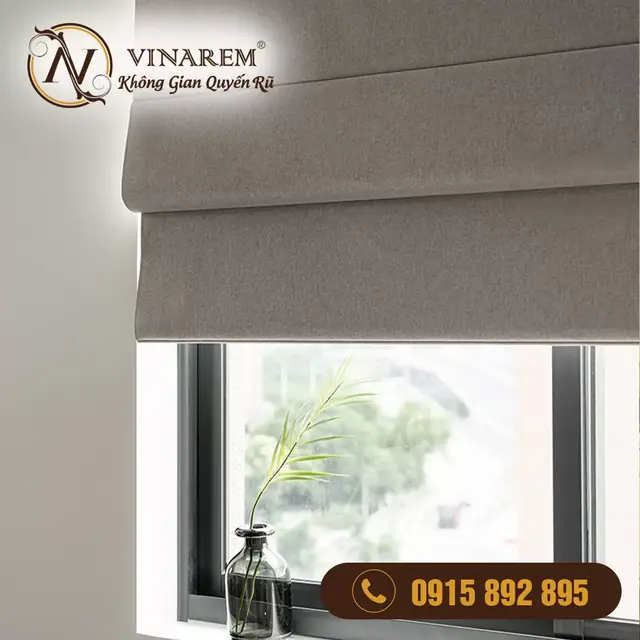 Rèm roman cho cửa sổ phòng ngủ bé trai CCN33