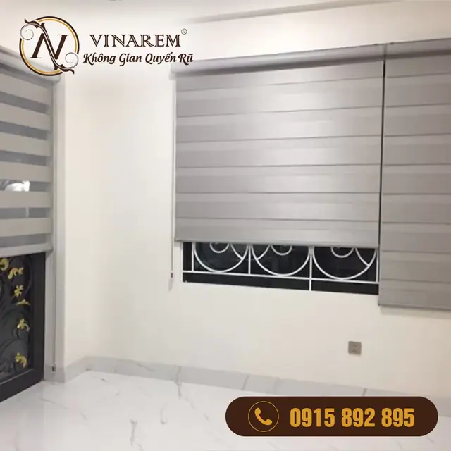 Rèm cản sáng Hàn Quốc màu xanh ngọc