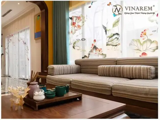 Những mẫu rèm vải hoa văn cổ điển cao cấp nhất