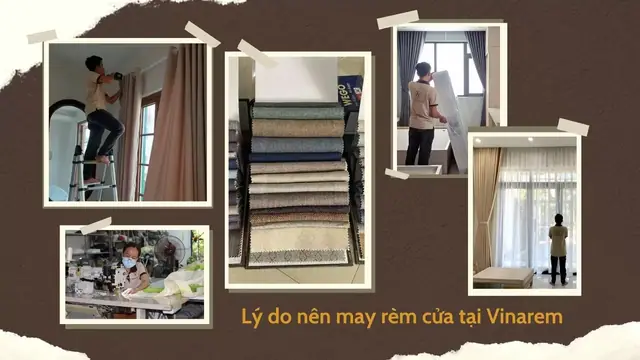 4 lý do nên chọn may rèm cửa tại Vinarem