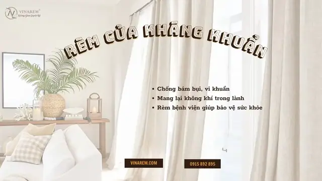 Mua rèm kháng khuẩn ở đâu chất lượng?