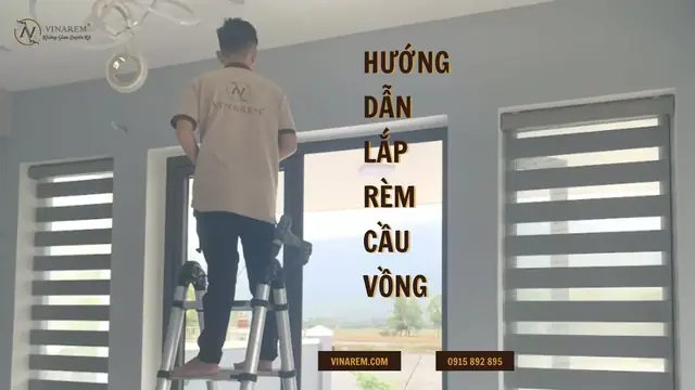 Hướng dẫn lắp rèm cầu vồng đơn giản tại nhà