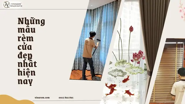 Top 4 những mẫu rèm cửa đẹp nhất hiện nay