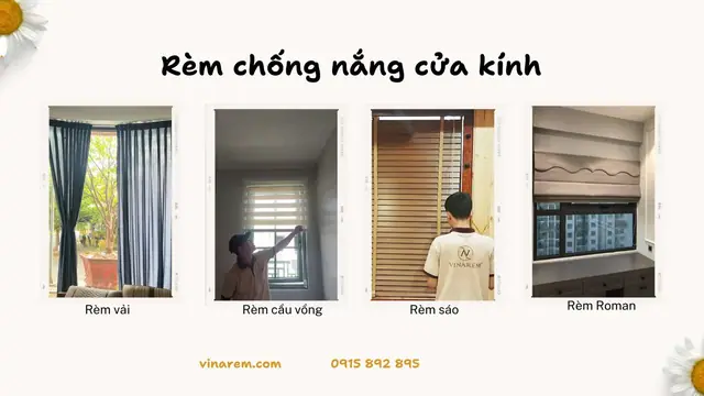 Tại sao nên sử dụng rèm chống nắng cửa kính?
