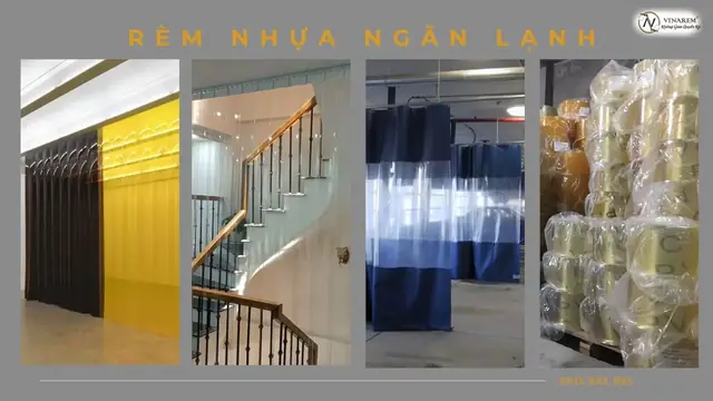 Rèm nhựa ngăn lạnh – Loại rèm với nhiều tính năng nổi bật