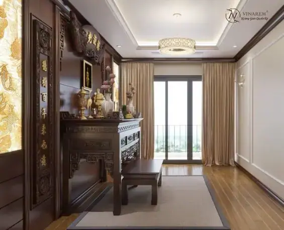 Rèm phòng thờ và những lưu ý cần quan tâm