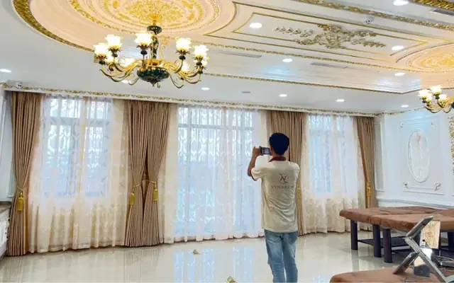 Làm rèm cửa đẹp cho biệt thự giá tốt nhất tại TP.HCM