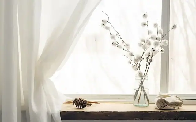 Top 3 loại rèm cửa màu trắng đẹp, hiện đại nhất 2024