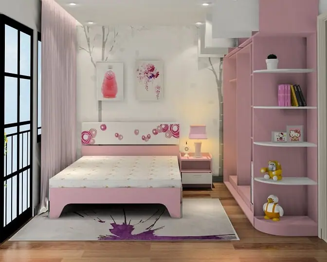 Chọn rèm vải cửa sổ cho phòng bé gái sao cho phù hợp?