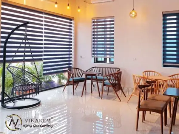 Rèm cầu vồng cho quán cà phê