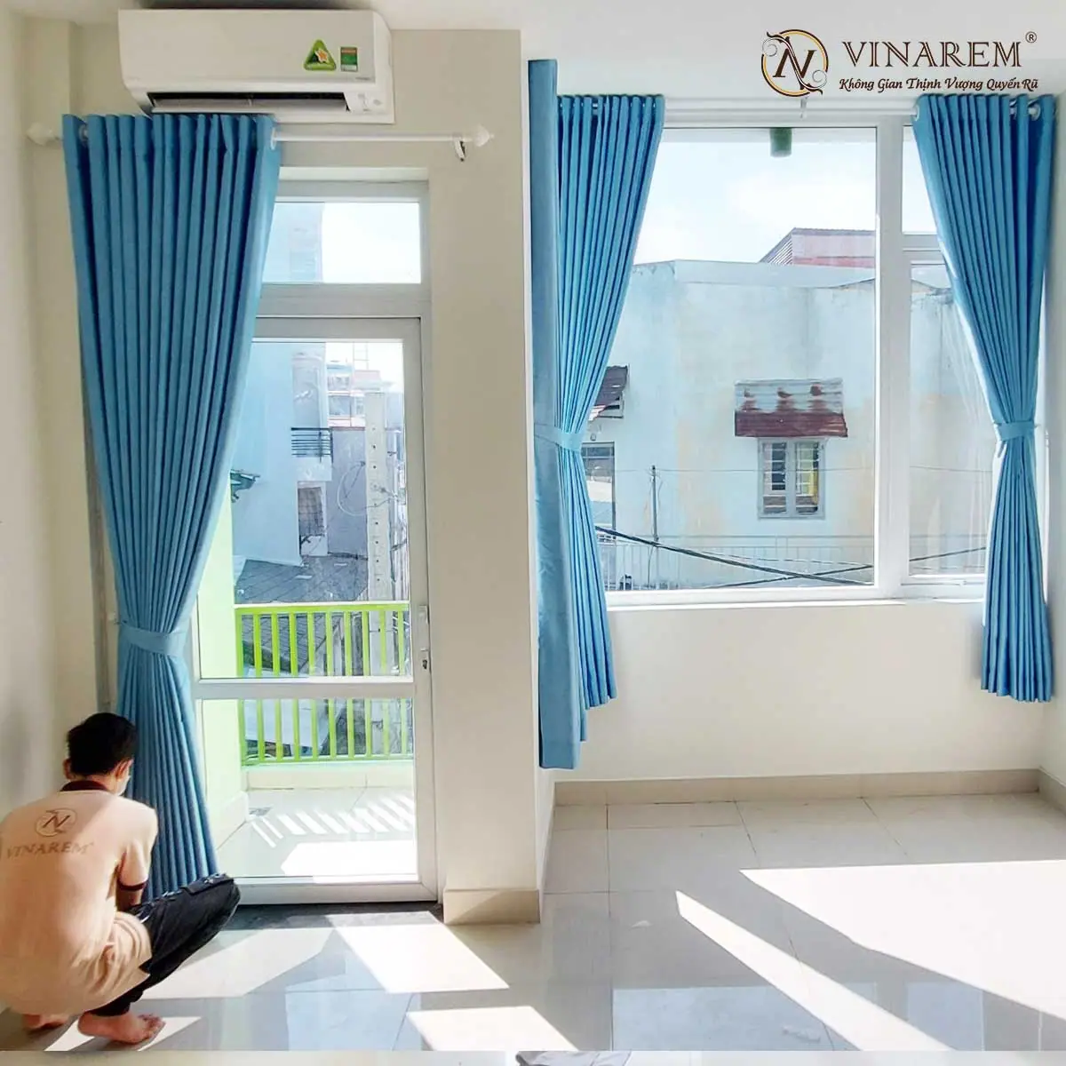 rem vai 1 lop xanh duong vinarem 2