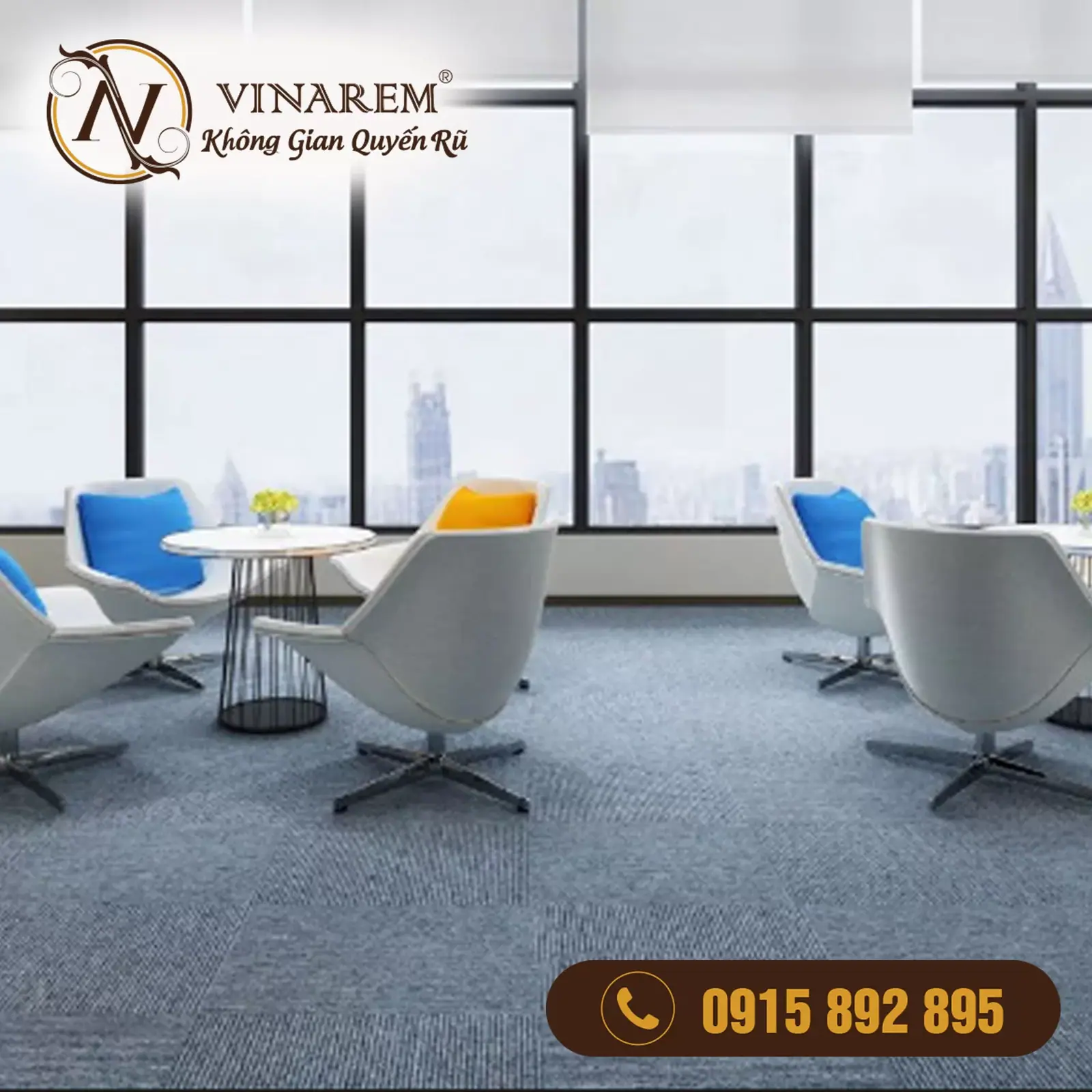 Thảm trải sàn văn phòng 01