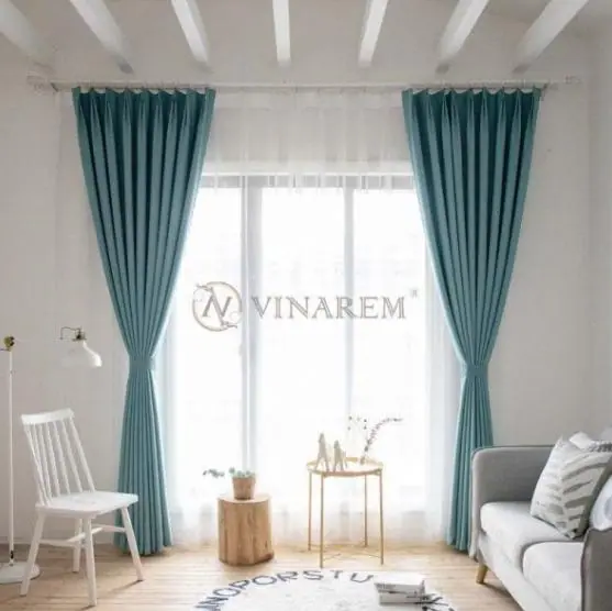 rèm vải 2 lớp