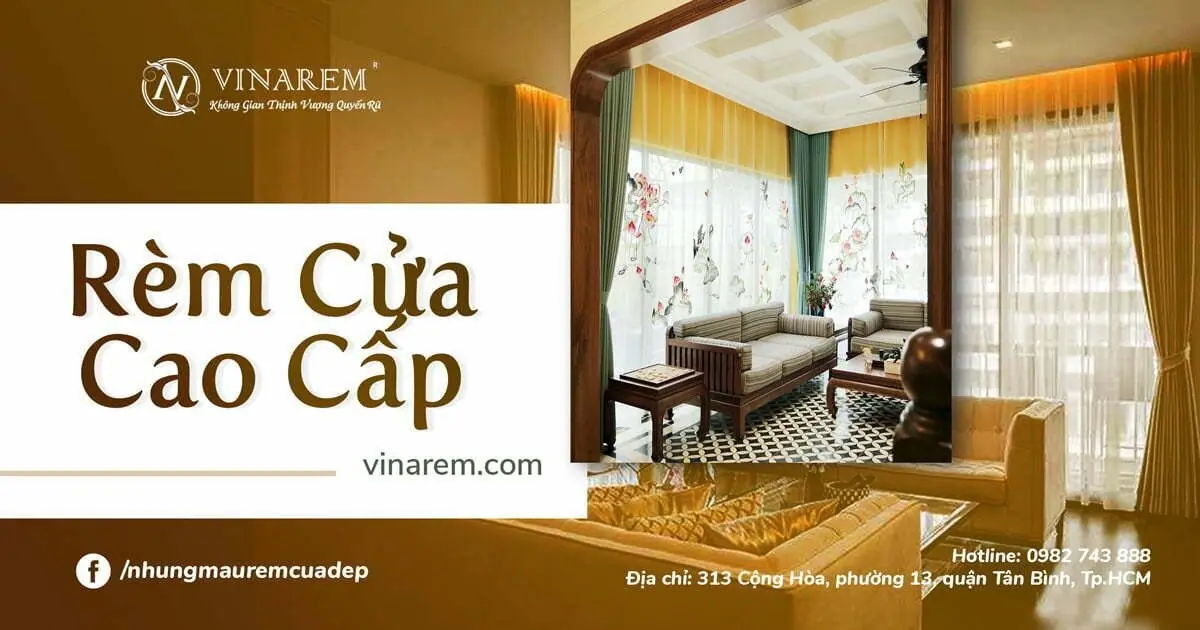 Vinarem - Thi Công Thiết Kế Rèm Cửa Cao Cấp