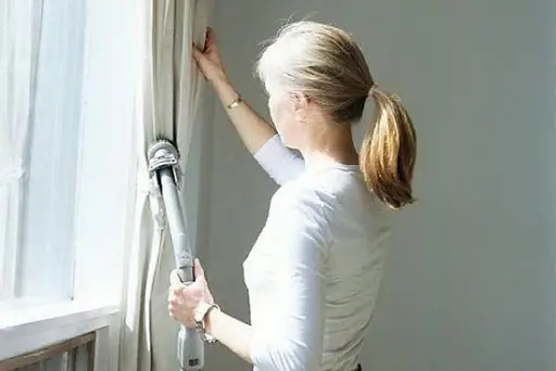 cách vệ sinh rèm bằng máy giặt