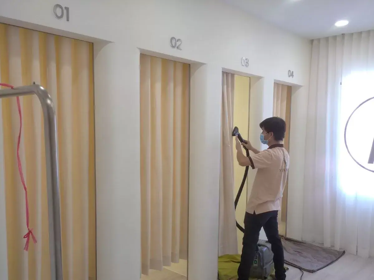 Lắp đặt rèm che