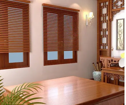 Rèm sáo gỗ đẹp hiện đại cho phòng thờ