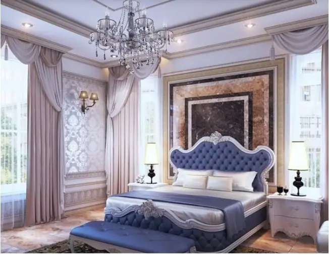 Rèm cửa sổ phong cách tân cổ điển cho phòng ngủ
