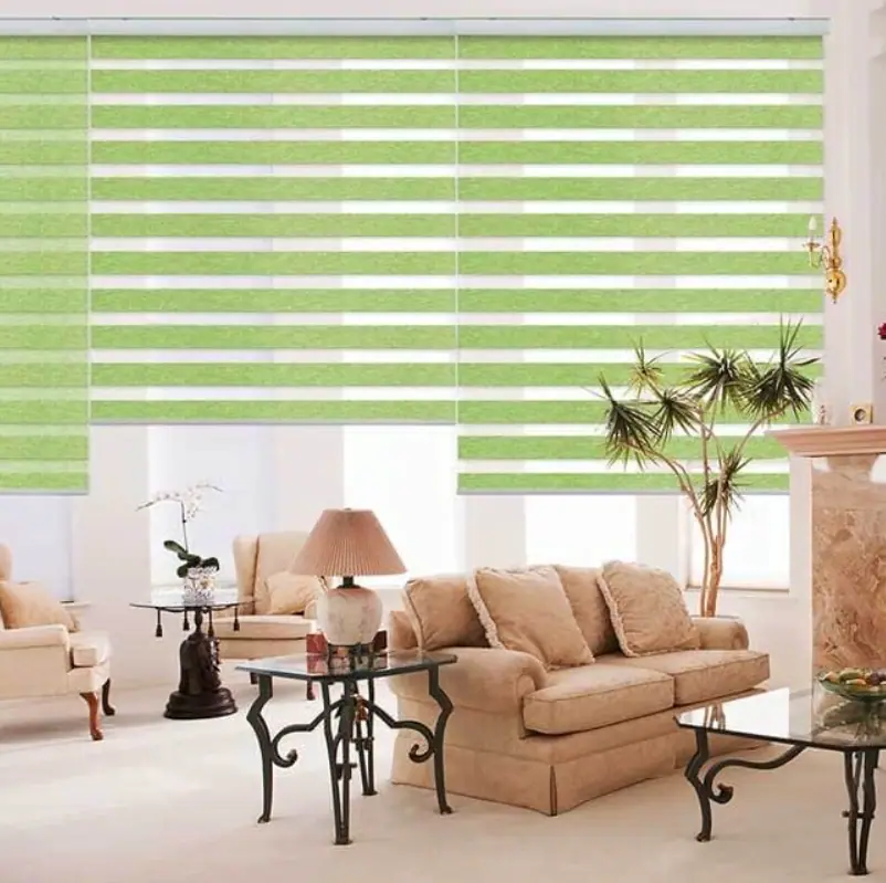 rèm cầu vồng trang trí phòng khách