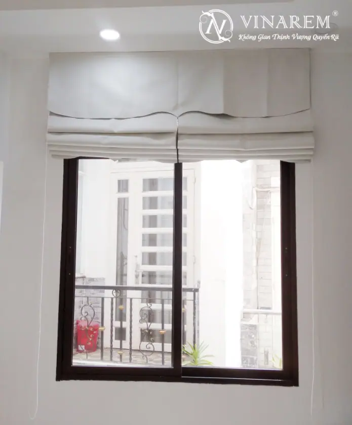 trang trí phòng ngủ bằng rèm