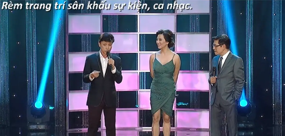 rèm trang trí sân khấu