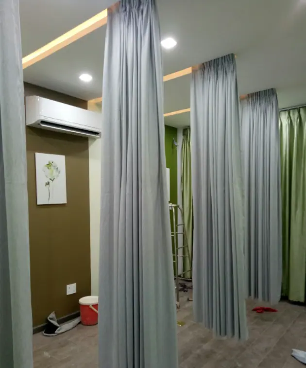 rèm trang trí spa