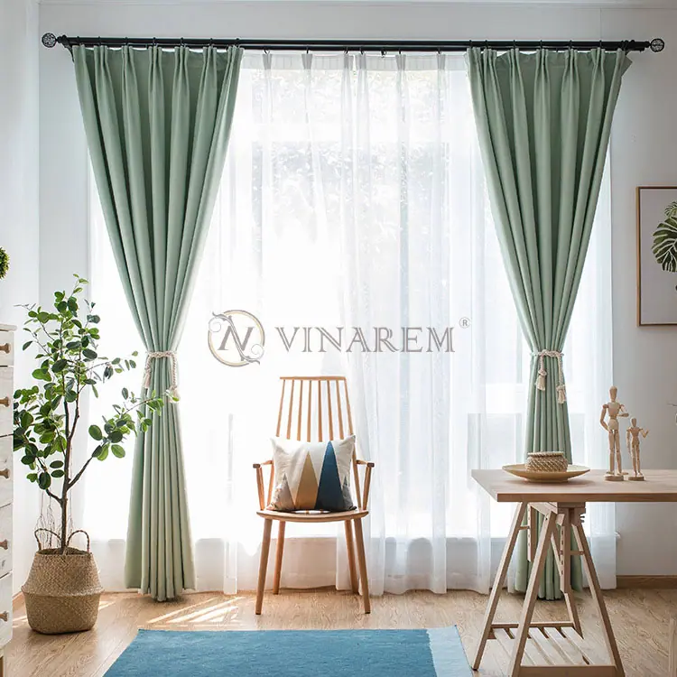 cách lắp rèm 2 lớp