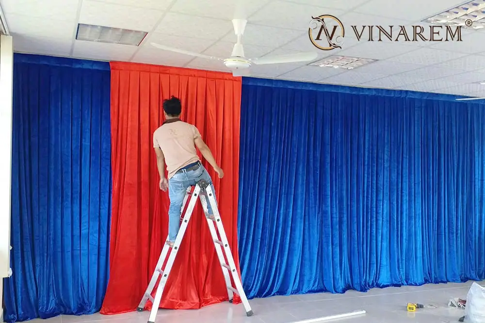 rèm hội trường sân khấu