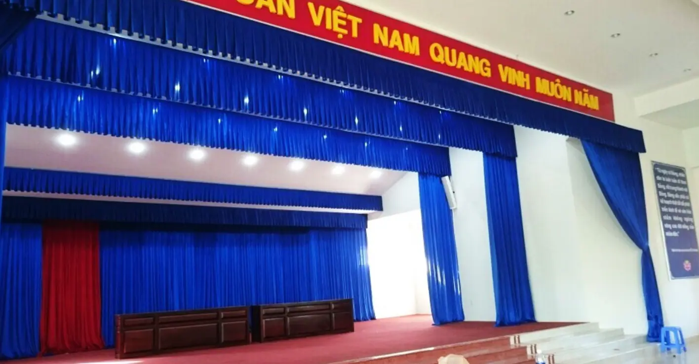 phông rèm hội trường