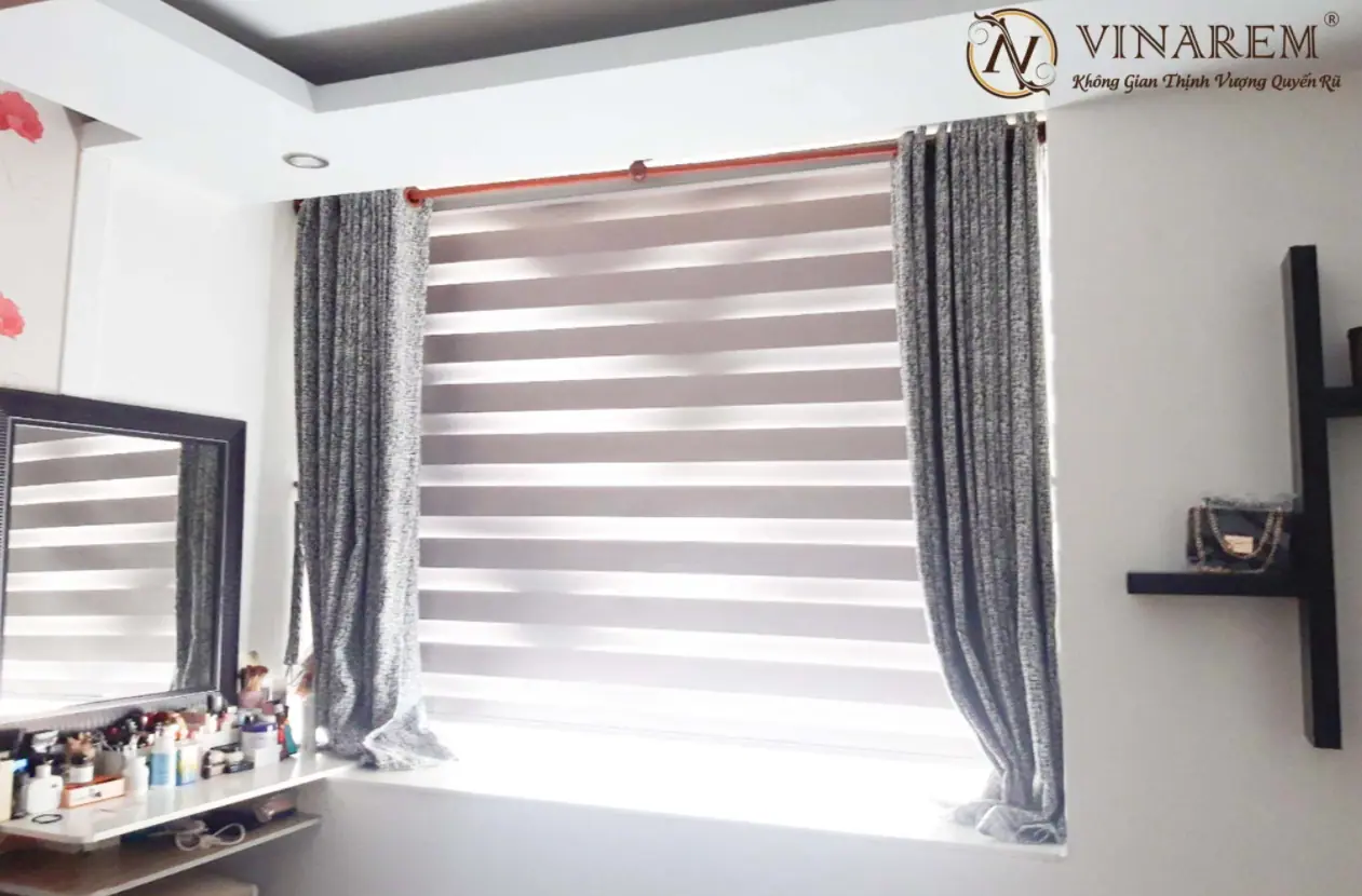 rèm cửa phòng ngủ hiện đại