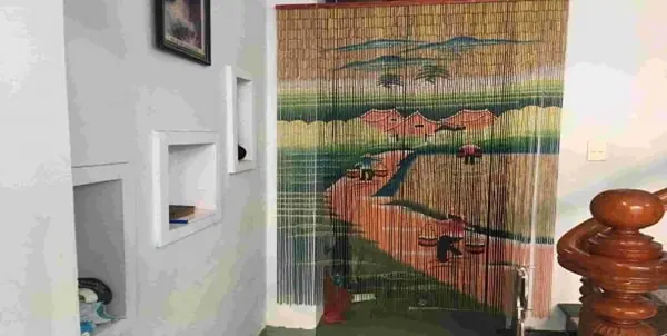 rèm hạt nhựa
