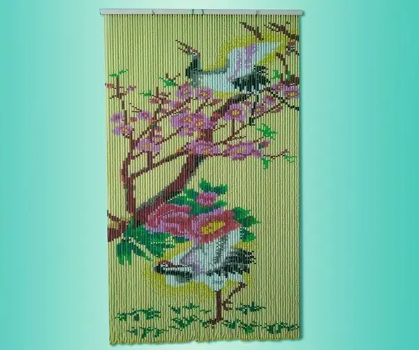 rèm hạt nhựa phong thủy