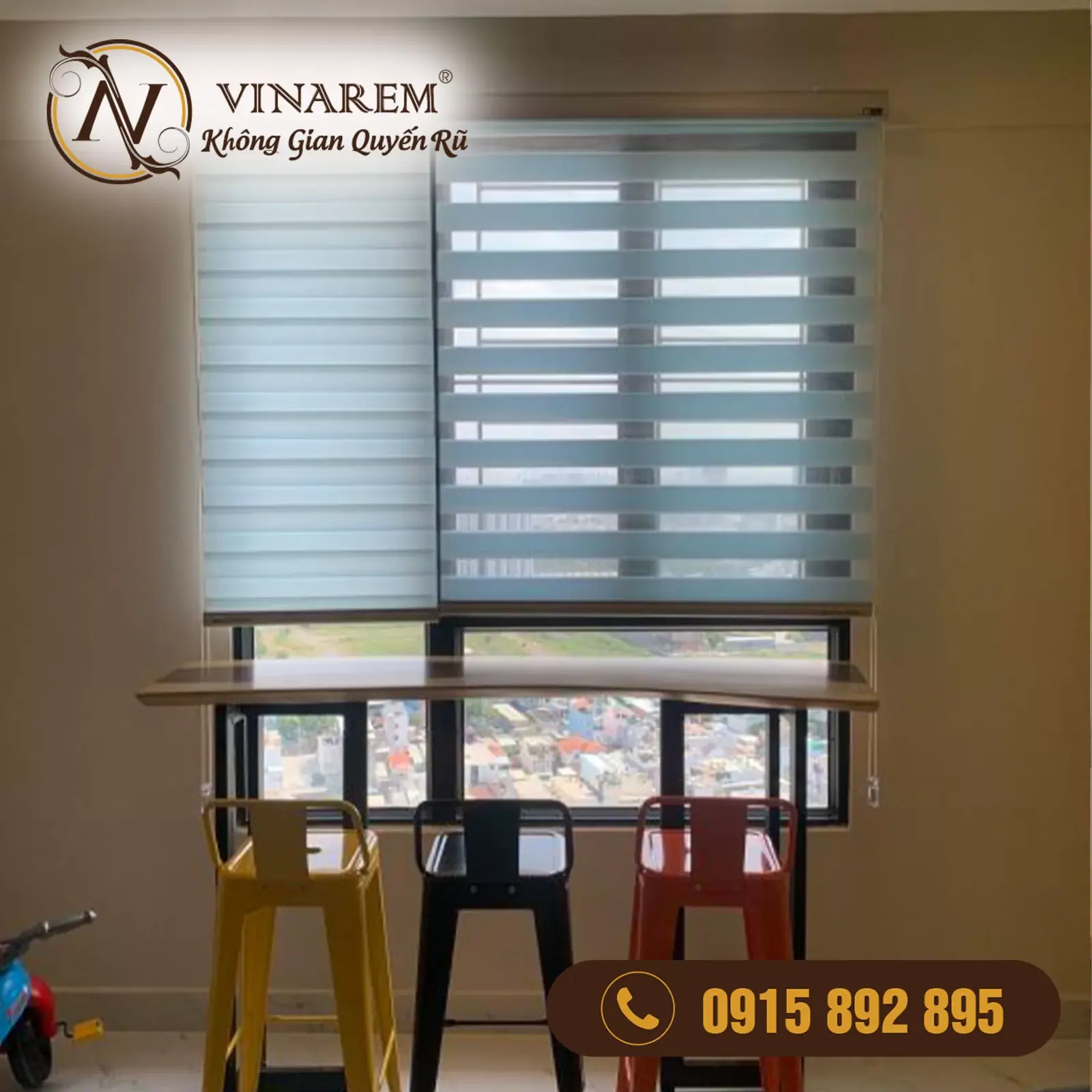Rèm cầu vồng Hàn Quốc, cản sáng hiệu quả
