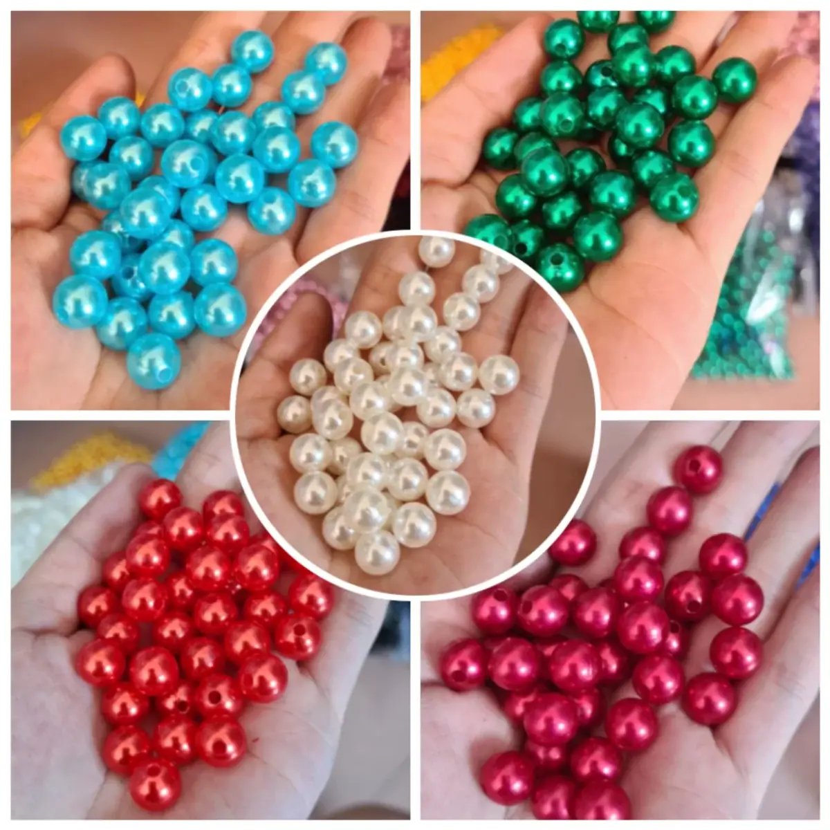 Hạt cườm nhựa