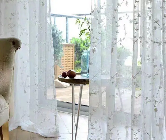 rèm cửa trang trí mầm non mùa thu
