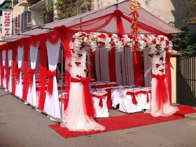 rèm hội trường dành cho tiệc cưới