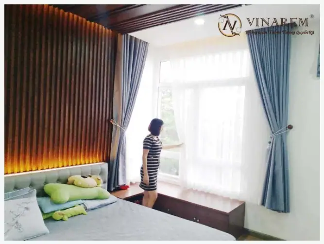 rèm cửa sổ phòng ngủ nhỏ đẹp