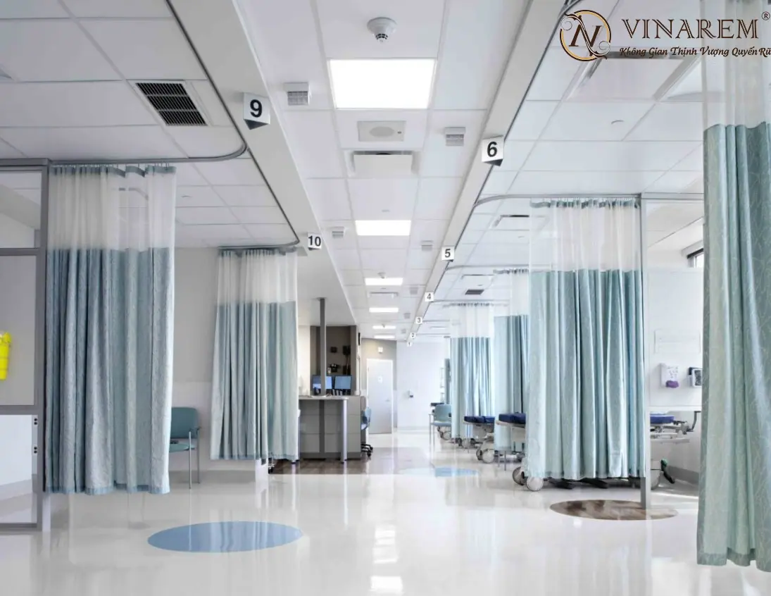 rèm y tế kháng khuẩn