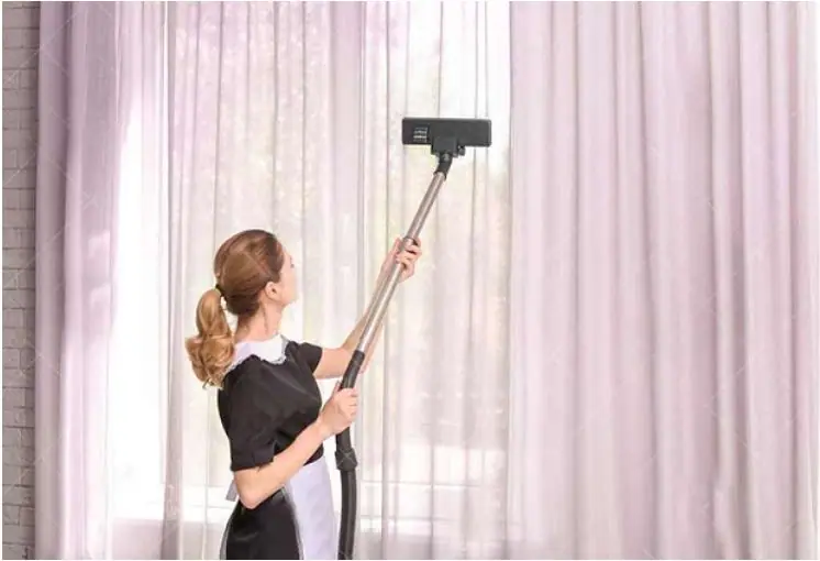 Cách Tháo Rèm Vải Để Giặt 