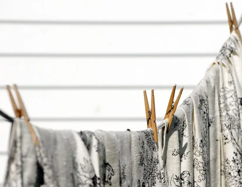 Phơi khô rèm cửa