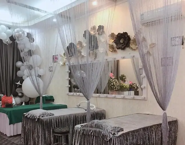 các mẫu rèm spa đẹp