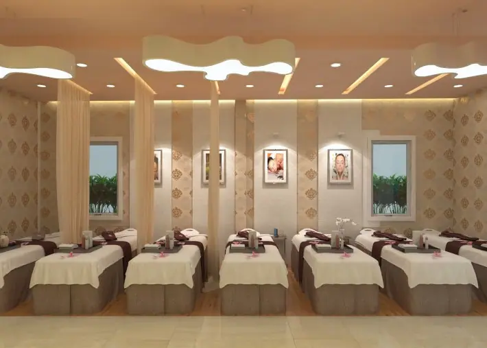 các mẫu rèm spa đẹp
