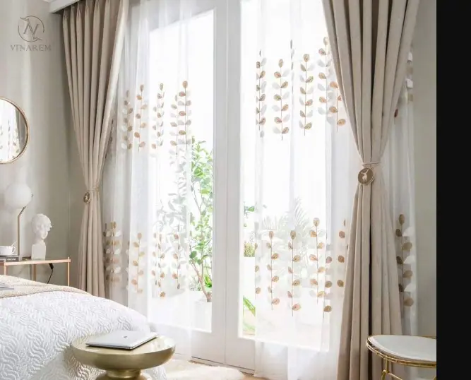 Cách may rèm cửa 2 lớp