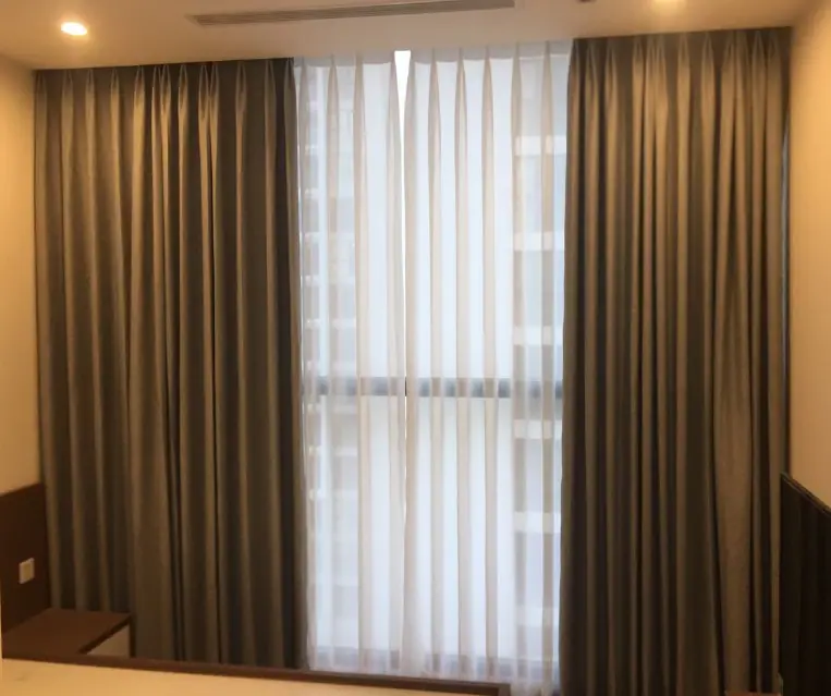 rèm vải bố