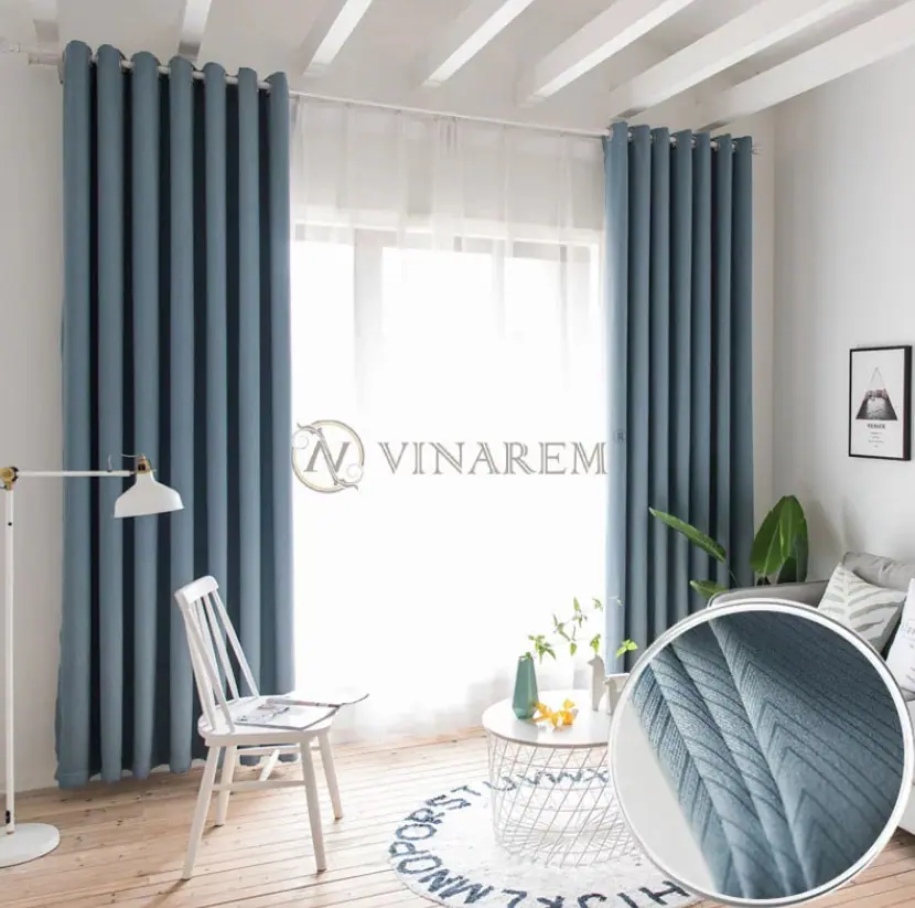 Rèm cách âm bằng vải 2 lớp